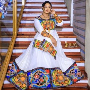Ethiopia and Eritrean traditional dress